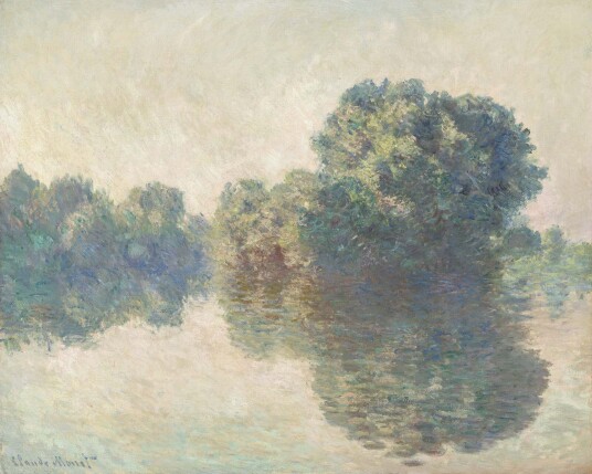 Plakat Claude Monet 'Bend in the Epte' Plakat Claude Monet 'Bend in the Epte'