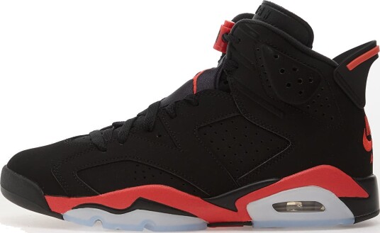 Joggesko Air Jordan 6 Retro "Reverse Infrared" Black/ Lt Crimson EUR 40.5