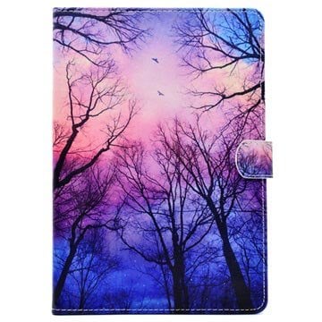 iPad 9.7 2017/2018 Wonder Series Folio-etui Magisk skog