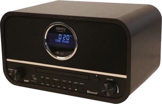 Camry CR1182 Retro DAB+ Radio med Bluetooth og USB Svart Camry CR1182 Retro DAB+ Radio med Bluetooth og USB Svart