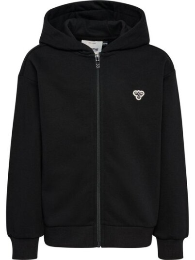 Hummel Jr Loose Bee zip hoodie - black