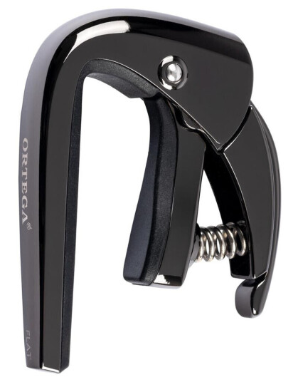 Ortega Guitars Ortega Tncapo-Bcr True Note Capo Svart Chrome Flat