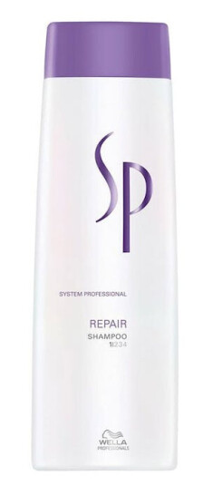 Wella Professionals SP Repair Sjampo 250 ml for Slitt Hår med Keratin