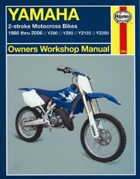 Yamaha 2-Stroke Motocross Bikes (86 - 06) Haynes Repair Manual Av Alan Ahlstrand