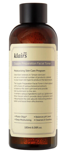 Klairs Supple Preparation Facial Toner 180ml Klairs Supple Preparation Facial Toner 180ml