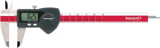 Format Digitalt Skjutmått 150mm, Rektangulärt Djupmått Format Digitalt Skjutmått 150mm, Rektangulärt Djupmått