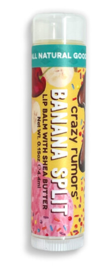 Crazy Rumors Lip Balm Banana Split 4ml Crazy Rumors Lip Balm Banana Split 4ml