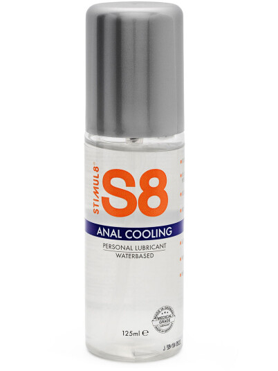 Stimul8 S8 Anal Cooling Waterbased Lubricant 125 ml