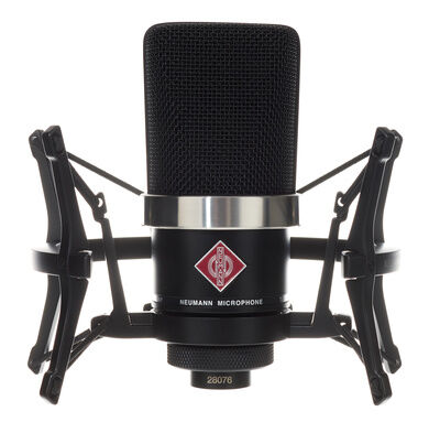 Neumann TLM 102 Studio Set med XLR tilkobling - Svart Mikrofon for Studio og Podcast