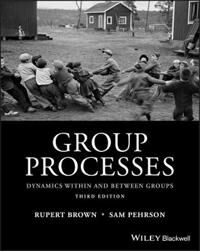 Group Processes Av Rupert Brown, Samuel Pehrson