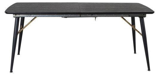 Venture Home Gold spisebord 85x180/220cm inkl. tilleggsplater svart. 1619254-01-0 1619268-01-0 Venture Home Gold spisebord 85x180/220cm inkl. tilleggsplater svart. 1619254-01-0 1619268-01-0