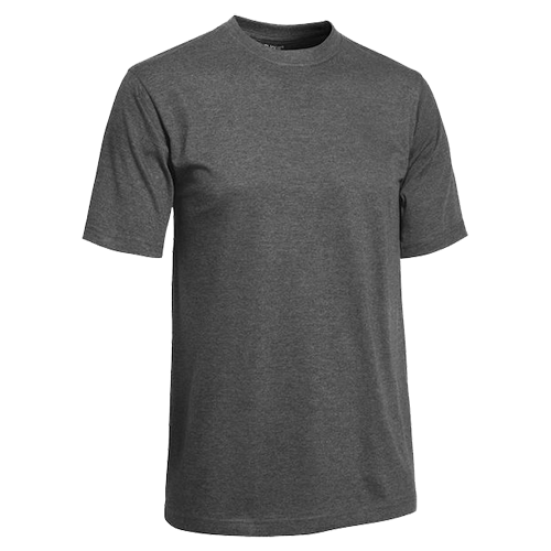 Clique T-Shirt Herr Mörkgrå Melerad - L