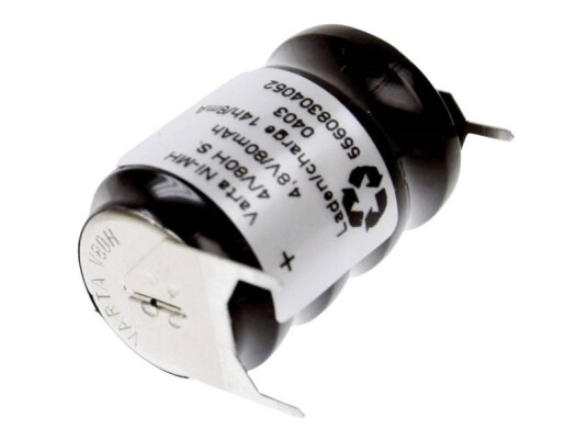 Varta V4/80H-Slf ++/- Genopladeligt Knapcellebatteri 80H Nimh 80 Mah 4.8 V 1 Stk