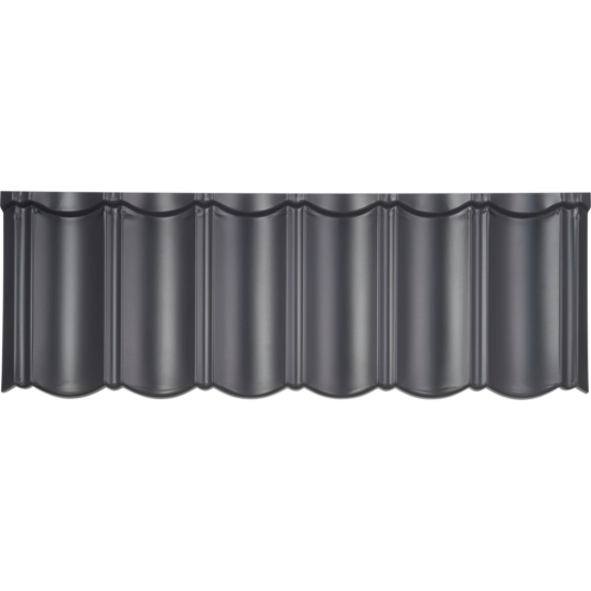 Isola Takplate powertekk exclusive matt stål b: 418mm l: 1198mm areal plate:0.412m2 antrasitt