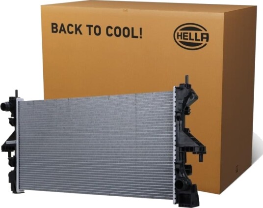 HELLA 8MK 366 302 411 Radiator motorkjøling