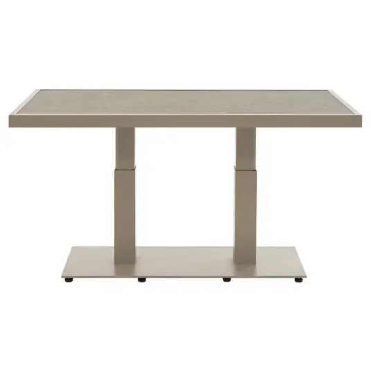 Brafab Scale salongbord 85x140 cm khaki / Greish Ceramic Brafab Scale salongbord 85x140 cm khaki / Greish Ceramic