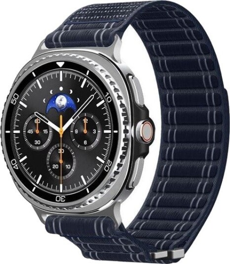 Spigen Fabric Band (hook-and-loop) - navy - Samsung Galaxy Watch 8 46mm/44mm/40mm