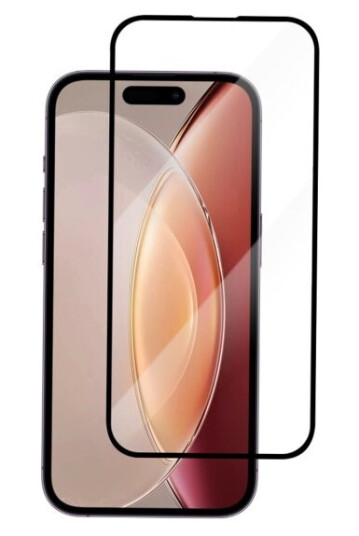 Champion Skjermbeskytter iPhone 15 Pro Svart Herdet Glass Full Cover Champion Skjermbeskytter iPhone 15 Pro Svart Herdet Glass Full Cover