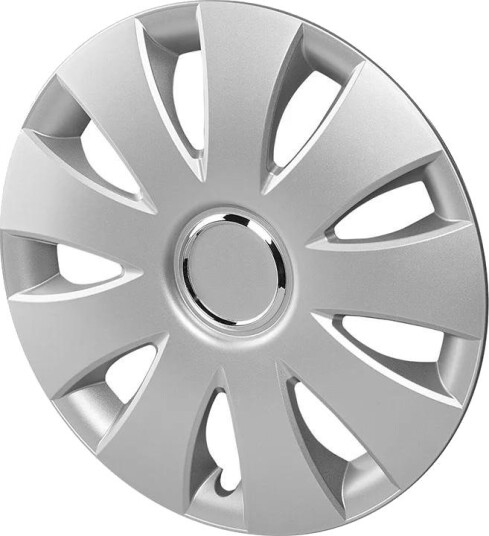 ProPlus Aura Ring Hjulkapsler Sett - 16", S??lv - 4 stk.