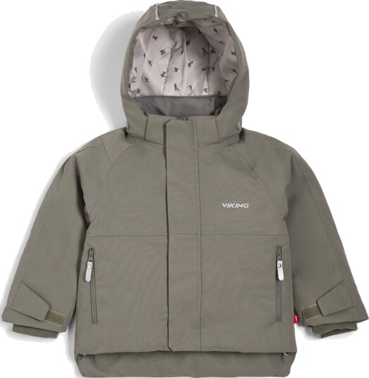 Viking X Kenza Vinterjakke Moss Green 122