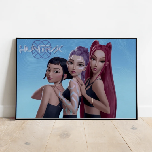 K POP Demon Hunters Plakat Trio    91,5 x 61 cm