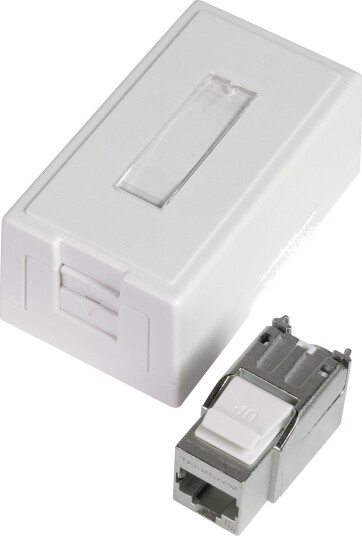 Elko EKO02824 Modulæruttak 6 A, RJ45 1 Kobling