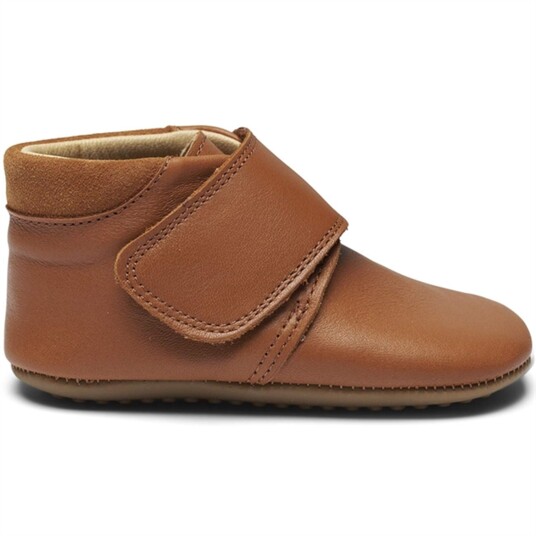 Pom Pom Tøfler Velcro Camel 23