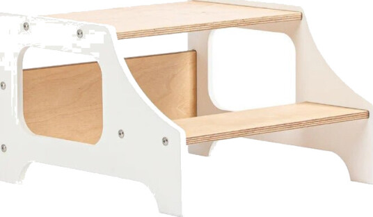 Duck Woodworks Skammel Hvit