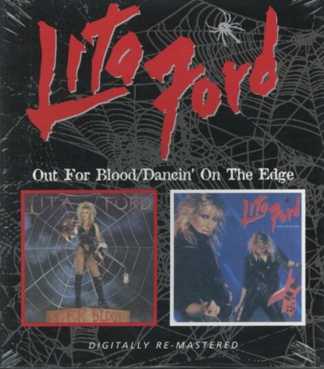 Lita Ford Out For Blood/Dancin' On The Edge CD Lita Ford Out For Blood/Dancin' On The Edge CD