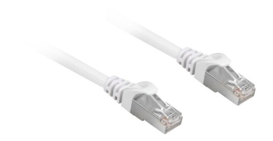 Sharkoon Koblingskabel Rj-45 Hann Til Rj-45 Hann 1 M Sftp Cat 6A Halogenfri Hvit