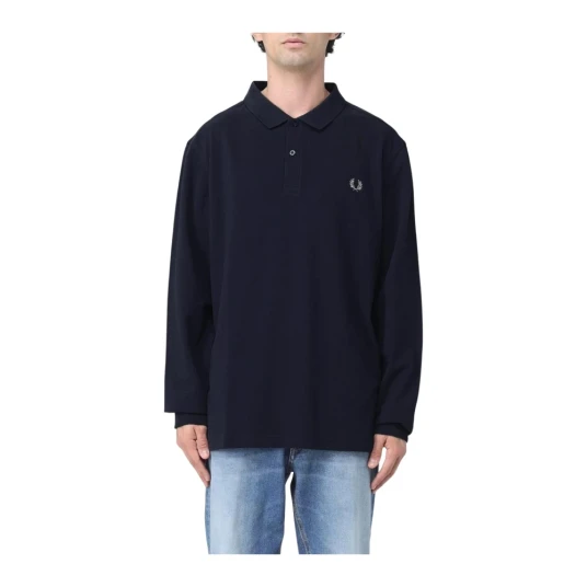 Fred Perry Dame Topper Blå M Fred Perry Dame Topper Blå M