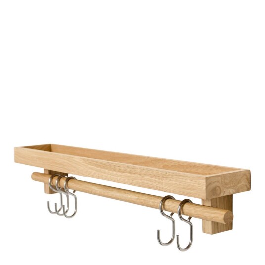 Wirew Cook House hylle med stang 61 cm eik