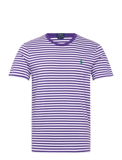 Polo Ralph Lauren 26/1 Jersey Ssl Tsh Purple L