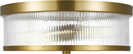 Reese 18" Globe Pendant Brass