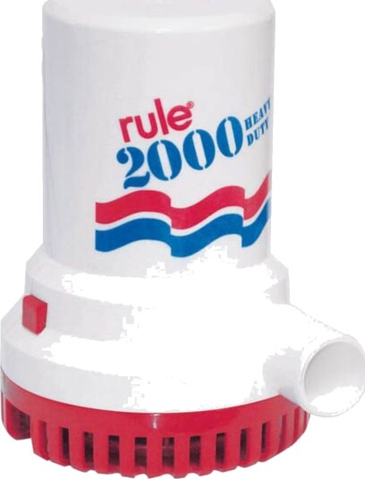 Rule 2000 Nedsenkbar Lensepumpe, 12V