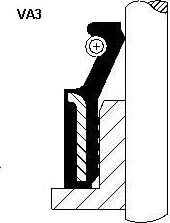 CORTECO 49472830 Pakning, ventilstamme