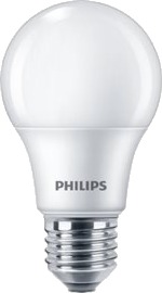 Philips   Led Lyspære   Form: A60   Mattslipt Finish   E27   4.2 W Ekvivalent 40 W   Klasse E   Varmt Hvitt Lys   2700 K En Pakke 2