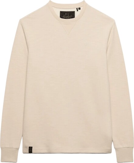 Superdry Classic Slub Waffle Top RAINY DAY GREY L Superdry Classic Slub Waffle Top RAINY DAY GREY L
