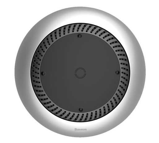 Baseus Whirlwind Wireless Quick Charger for Smartphones with QI - Silver Baseus Whirlwind Wireless Quick Charger for Smartphones with QI - Silver