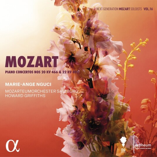 MarieAnge Nguci, Mozarteumorchester Salzburg, Howard Griffiths Piano Concertos Nos. 20, KV 466 & 22, KV 482 CD