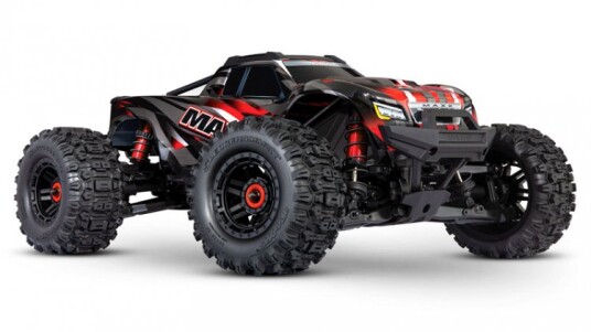 Traxxas 89086-4 MAXX with WideMAXX 4x4 1/10 RTR TQi TSM Red