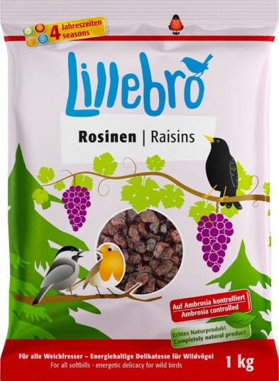 Lillebro Fôr rosiner 1 kg 1 kg