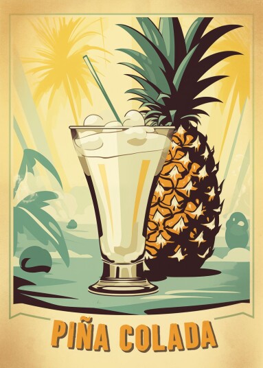 Plakat Piña Colada