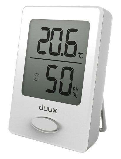 Duux Hygrometer Sense Hvid - White - 6X4.5X2CM Duux Hygrometer Sense Hvid - White - 6X4.5X2CM