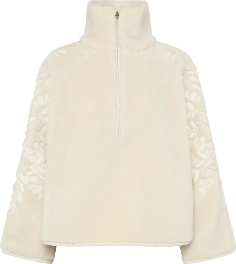 ella&il Enya Fleece Half Zip Cream M ella&il Enya Fleece Half Zip Cream M