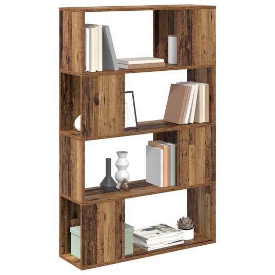 Underholdningssenter Brun 80 x 24 x 124 cm Konstruert tre Underholdningssenter Brun 80 x 24 x 124 cm Konstruert tre