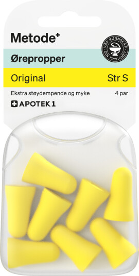 Metode ørepropper original S 4 par