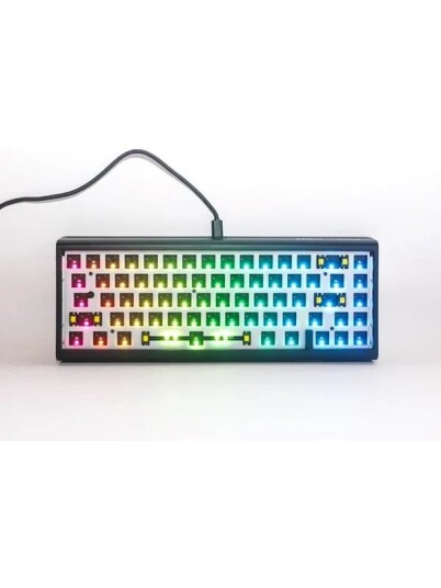 Ducky Tinker65 Gamingtastatur Barebone 65% RGB USB Type-C Svart