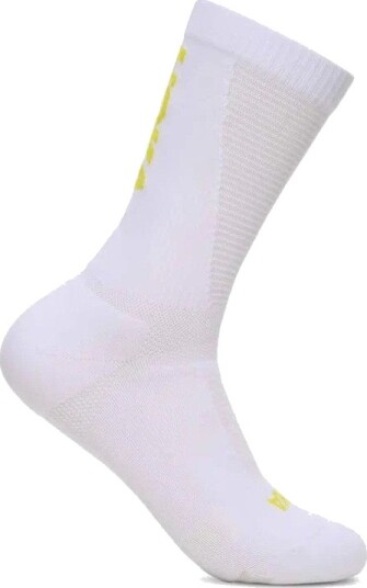 Hoka U Race Day Crew Sock White Hoka U Race Day Crew Sock White
