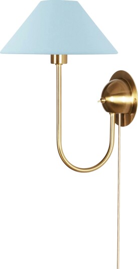 Globen Lighting Iris Vegglampe Down Blue Globen Lighting Iris Vegglampe Down Blue